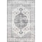 Nuloom Medallion Bordered Machine Washable Area Rug 4ft x 6ft BIRV41B-406 - alternate 2